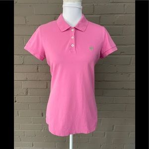 Lilly Pulitzer  Pink Island Polo M